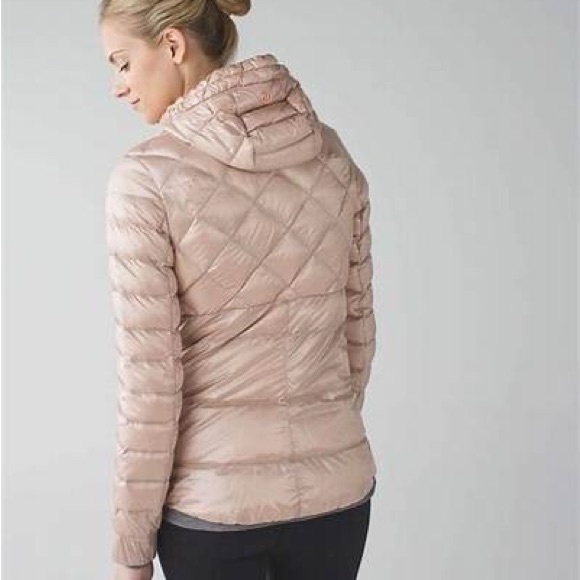 Lululemon Fluffin Awesome down winter coat rose gold - Picture 4 of 13